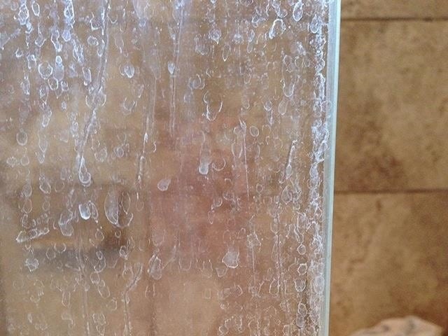 best ways to clean glass shower doors