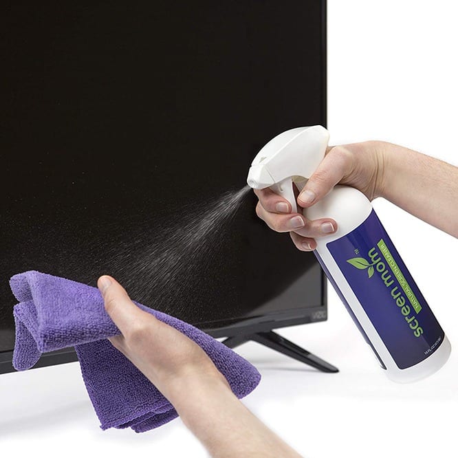 How to clean a TV screen properly
