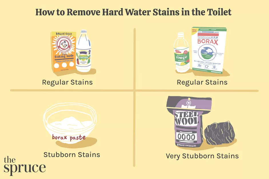 How to Clean Mineral Stains From Your Toilet